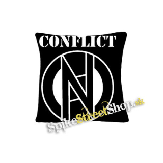 CONFLICT - Logo Crest - vankúš