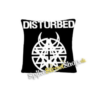DISTURBED - Logo - vankúš