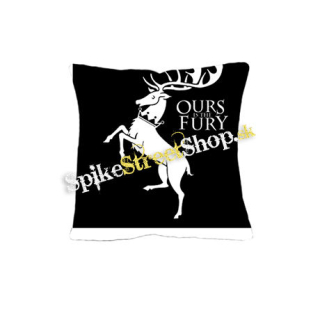 GAME OF THRONES - OURS IS THE FURY - House Baratheon - vankúš