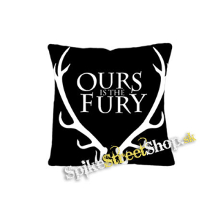 GAME OF THRONES - OURS IS THE FURY - Logo - vankúš