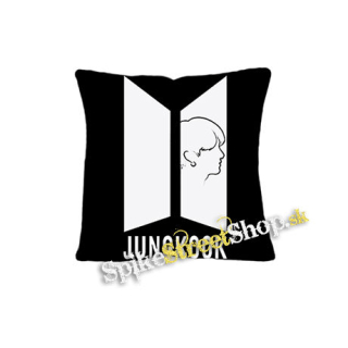 JUNGKOOK - BTS Logo & Portrait - vankúš