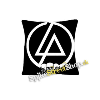 LINKIN PARK - Logo & Skulls - vankúš