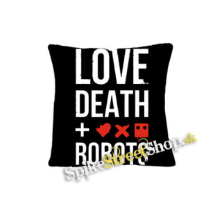 LOVE DEATH ROBOTS - Logo And Crest - vankúš