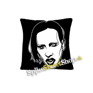 MARILYN MANSON - Art Drawing Portrait - vankúš