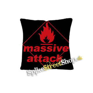 MASSIVE ATTACK - Logo Crest - vankúš