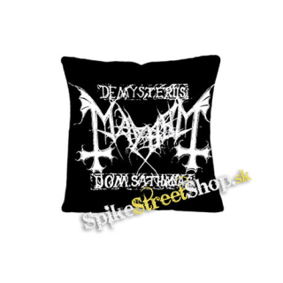 MAYHEM - Logo De Mysteriis Dom Sathanas - vankúš