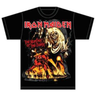 IRON MAIDEN - Number of the Beast Graphic - čierne pánske tričko