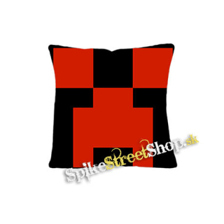 MINECRAFT - Red Creeper - vankúš