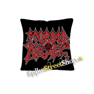 MORBID ANGEL - Logo Red White - vankúš
