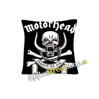 MOTORHEAD - March Or Die White - vankúš