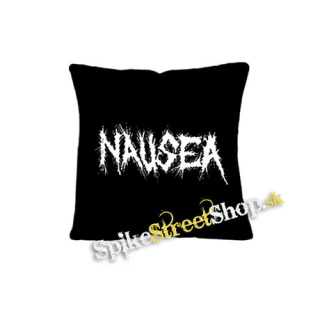 NAUSEA - Logo - vankúš