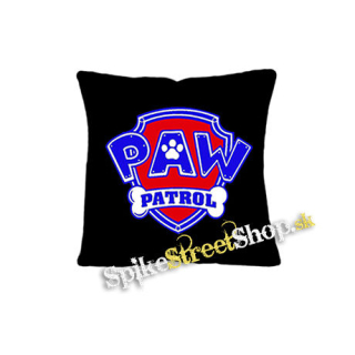 PAW PATROL - LABKOVÁ PATROLA - Logo Color - vankúš
