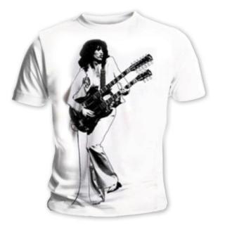 JIMMY PAGE - Urban Image - biele pánske tričko