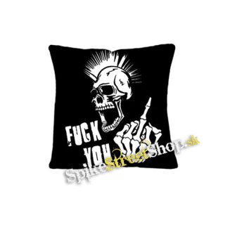 PUNK SKULL - Fuck You - vankúš