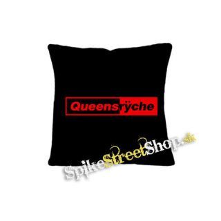 QUEENSRYCHE - Logo RED - vankúš