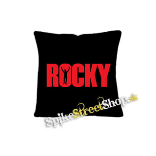 ROCKY - Red Rocky Balboa Movie Logo - vankúš