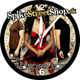 UPÍRSKE DENNÍKY - THE VAMPIRE DIARIES - Motív 1 - nástenné hodiny