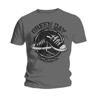 GREEN DAY - Converse - sivé pánske tričko