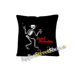 SOCIAL DISTORTION - Skeleton & Logo - vankúš