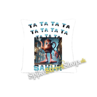 TA TA TA TA TA TA TA TA TA TA TA SAHUR na BIELE - vankúš