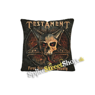 TESTAMENT - First Strike Still Deadly - vankúš