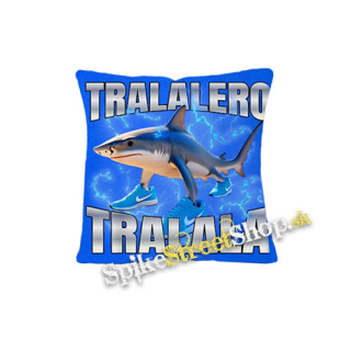 TRALALERO TRALALA - Blue Poster - vankúš