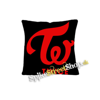 TWICE - Red Logo - vankúš