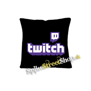 TWITCH - Purple Logo Sign - vankúš
