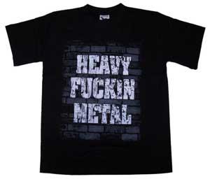 HEAVY FUCKIN METAL - pánske tričko