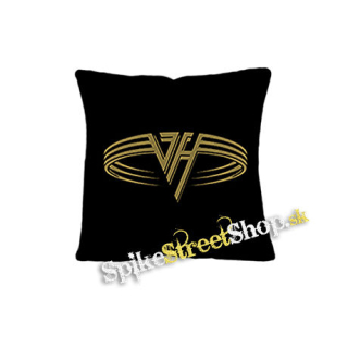 VAN HALEN - Logo Gold Circle - vankúš