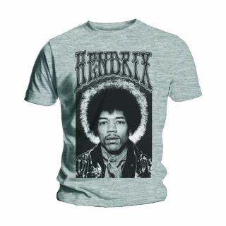 JIMI HENDRIX - Halo - sivé pánske tričko