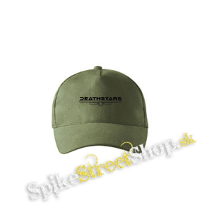 DEATHSTARS - Logo - olivová šiltovka army classic