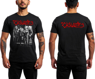 CASUALTIES - Band 2026 - čierne pánske tričko