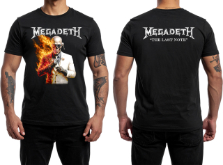 MEGADETH - The Last Note - čierne pánske tričko