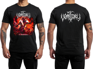 VOMITORY - In Death Throes - čierne pánske tričko