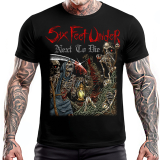 SIX FEET UNDER - Next To Die - čierne pánske tričko