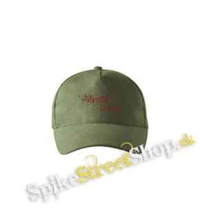 VAMPIRE DIARIES - Red Logo - olivová šiltovka army classic