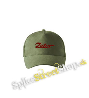 ZETOR - Red Logo - olivová šiltovka army classic