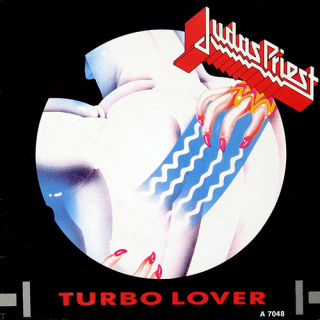 Fotonášivka JUDAS PRIEST - Turbo Lover Single Cover