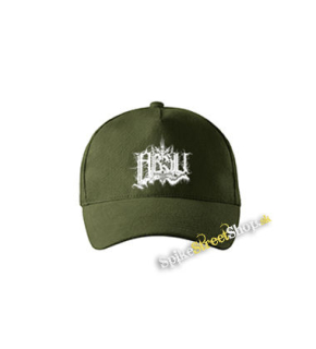 ABSU - Logo - zelená šiltovka vo farbe "military green"