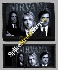 NIRVANA - White / Black Motive - peňaženka