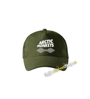 ARCTIC MONKEYS - Logo - zelená šiltovka vo farbe "military green"