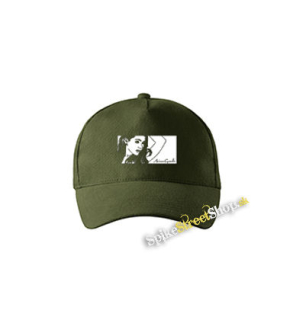 ARIANA GRANDE - Portrait 4 - zelená šiltovka vo farbe "military green"