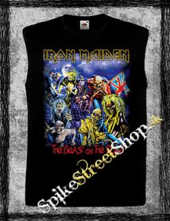IRON MAIDEN - The Best On The Road - čierne pánske tričko bez rukávov
