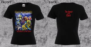 IRON MAIDEN - The Best On The Road - dámske tričko