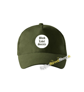 BLACK LABEL SOCIETY - Logo - zelená šiltovka vo farbe "military green"