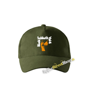 BLACK SABBATH - Vol.4 - zelená šiltovka vo farbe "military green"