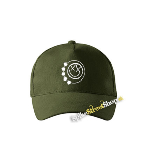 BLINK 18 - Smile - zelená šiltovka vo farbe "military green"