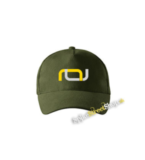 CALISTATIC - Yellow Logo Symbol - zelená šiltovka vo farbe "military green"