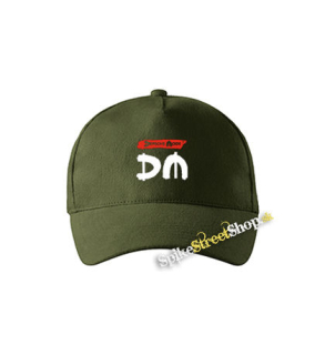 DEPECHE MODE - Spirit Crest - zelená šiltovka vo farbe "military green"
